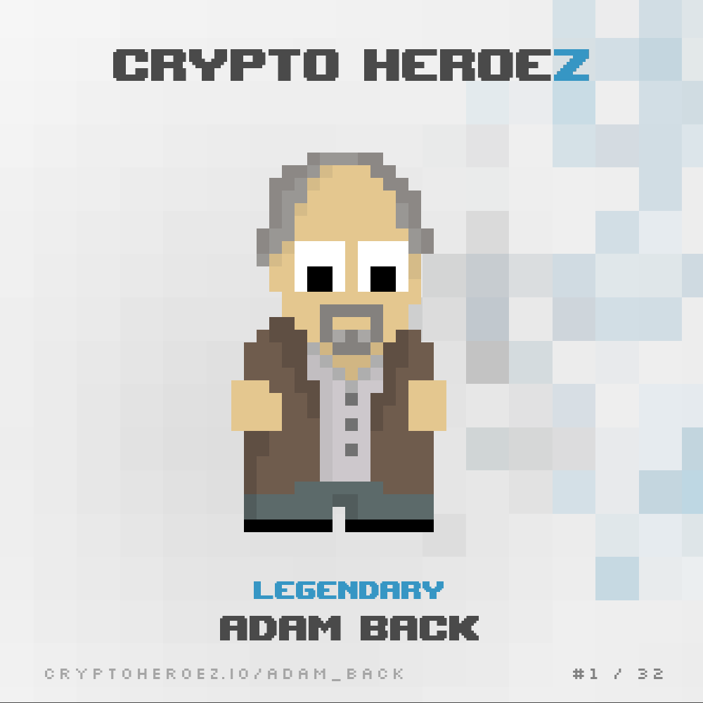 Adam Back | CryptoHeroez