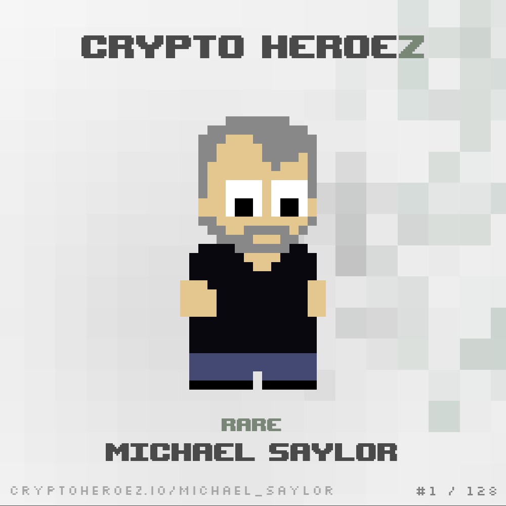 Michael Saylor | CryptoHeroez